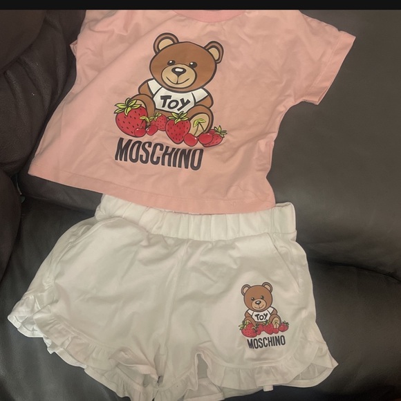 Toddler girl Moschino set